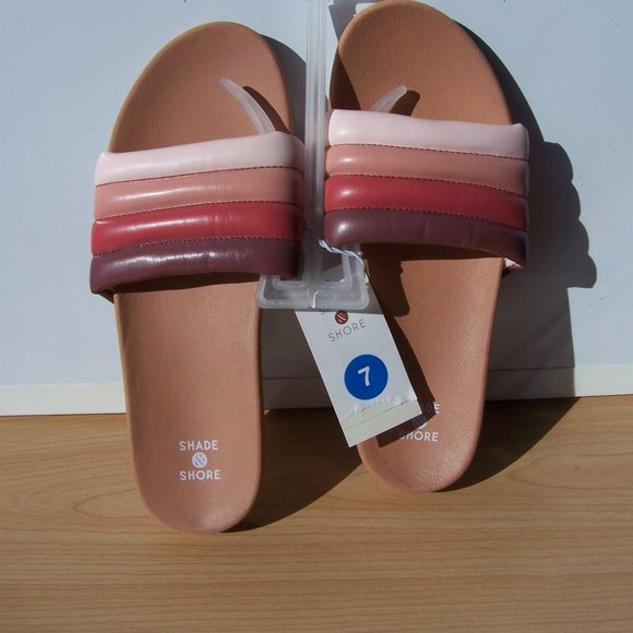 Shade & Shore Shoes - Shade & Shore NWT Pink Ombre Sandals Sz 7